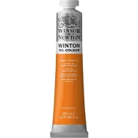 Taidepiste Winton Peinture l'huile Tube de 200 ml (6,75 oz) Teinte orange cadmium