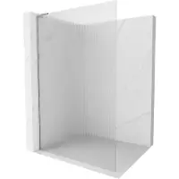 Mexen Kioto L Paroi de douche à l'italienne 100 x 200 cm, transparente, chromée - 800-100-103-01-09
