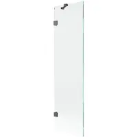 Mexen Lunar Paroi de douche à 1 vantail 50 x 150 cm, transparent, brossé gun gray - 897-050-000-66-00