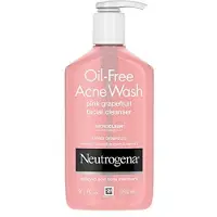 Neutrogena Huile sans huile acide salicylique rose du pamplemousse rose nettoyant acn et nettoyant pour le visage avec de la vitamine C 9,1 fl.