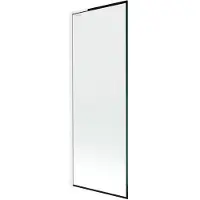 Mexen Next L Pare-bain 1 aile 70 x 150 cm, motif noir, blanc - 895-070-000-03-70-20