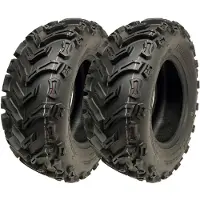 Parnells Pneus quad quad Wanda P3128 24x8.00-12 - 6 contreparties, E-Branded, Homologués pour la route, 40J, ensemble de 2 EC7195