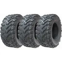 Parnells Pneus quad quad 25x10.00-12 Wanda P3103 E-Marked Homologués pour la route (jeu de 3)