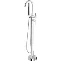 Mexen Robinet de baignoire autoportante Alma chromé (75033-00)