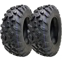 Parnells Pneus ATV OBOR Cypress P0358 27x9.00R14 6 Carrés - Homologués pour la route (Ensemble de 2) EC7472