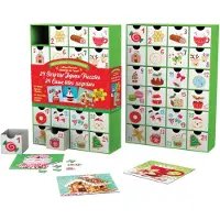 Eurographics Calendrier de l'Avent en forme de puzzle - Douceur de Noël. 1200 pièces de puzzle