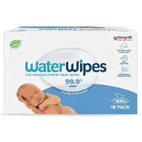 WaterWipes Lingettes écologiques avec 99,9% d'eau, 60x18=1080 pièces