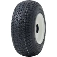 Parnells Pneu 13x5.00-6 pour tondeuse à gazon sur jante acier Wanda P332 - tubeless, 4 plis, Ø316 mm, moyeu 20 mm, 40 psi