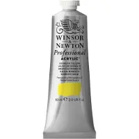 Taidepiste Tube de peinture acrylique professionnelle , 60 ml (2 oz), jaune bismuth