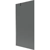 Mexen Next Paroi pliante pour baignoire 1 aile 90 x 150 cm, Graphite, Gun Metal - 895-090-000-00-40-95