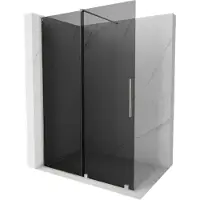 Mexen Velar paroi de douche 150x200, graphite/nickel