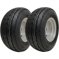 Parnells 20,5x8,0-10 roues de remorque 100mm PCD Wanda P815 Route légale 412kg Charge (Ensemble de 2)