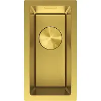 Mexen Trixo évier en acier inoxydable 1 bac 230 x 440 mm, doré - 6411221000-55