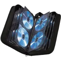Hama DVD- en CD-map voor 64 discs met ritssluiting