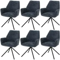 Mendler Chaise de salle à manger -G67 (lot de 6)