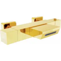 Mexen Mitigeur bain thermostatique Cube, or (77360-50)