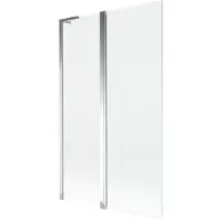 Mexen Mist L Paroi de douche à 2 panneaux 110 x 150 cm, transparent, chrome - 8A9L-110-011-01-00