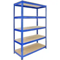 Monster Racking 5 Rayonnages 120cm Atelier Etagères Stockage Garage Etagères Acier 5 Niveaux