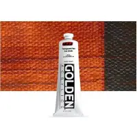 Golden Peinture Acrylique - - Heavy Body - 150ml - Rouge Transparent Oxyde de Fer - Couleur Orange