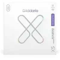 D'Addario XSABR1152-3P 11-52 Custom Light XS 80/20 Coated 3-Pack