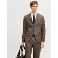 Jack & Jones Veste de costume 'JJSolaris' chocolat