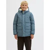 Jack & Jones Junior Veste d’hiver 'JCOSpeed' bleu fumé / opal