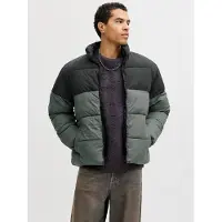 Jack & Jones Veste Matelassée à col bomber Homme Castlerock