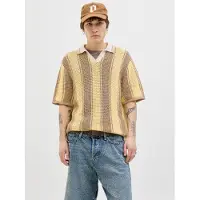 Jack & Jones Pull-over chamois / taupe / blanc