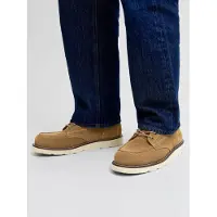 Jack & Jones Bottines à lacets 'JFWToronto' moutarde
