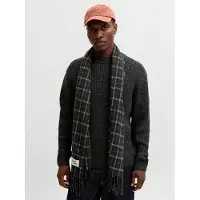 Jack & jones Écharpe noir / blanc