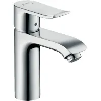 Hansgrohe Mitigeur monocommande pour lavabo Metris 110 sans vidage, chrome, 1 pièce.