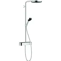 Hansgrohe Set Pulsify S Showerpipe 260 avec douche de tête, douchette à main et ShowerTablet, 1 pièce.