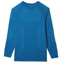4F Hommes, T-shirt fonctionnel, Koszulka termoaktywna męska M165 niebieska 4FWAW24USEAM165 33S L/XL (L, XL), Bleu, XL, L