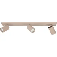 Highlight Spot monté en surface Mila 3-brun sable droit clair