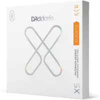 D'Addario XSAPB1047-3P 10-47 Extra Light XS PB Coated 3-Pack