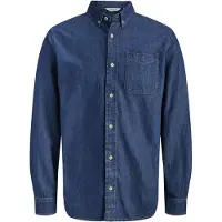 Jack & Jones Ebrook Akm 990 Long Sleeve Shirt Bleu 2XL Homme