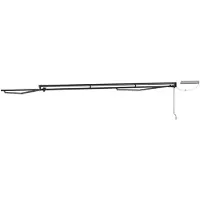 vidaXL Armature de store électrique anthracite 5 x 3,5 m en acier