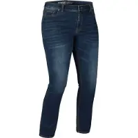 Bering Jean de moto pour femme Trust, taille queen, bleu, 40