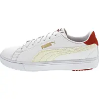 Puma Baskets basses Serve Pro Lite pour homme, couleur blanche, taille 7