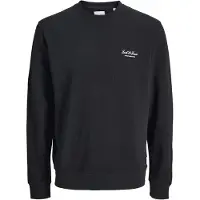 Jack & Jones Sweat-shirt 'JJEARCHIVE' noir / blanc