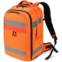 Dicota Sac à dos HI-VIS 32-38 Litre Orange