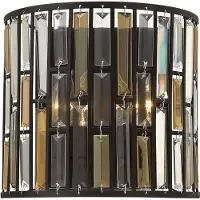 HINKLEY Applique en verre Glamour bronze 31 cm Gemma 2xE14 60W