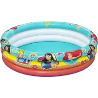 Bestway 91099 Disney Princess Play Pool Ø122x30 Cm Round Inflatable Pool Multicolore 122 x 30 cm