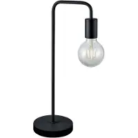 TRIO Lampe de table Diallo 51 cm noir