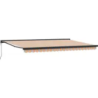 vidaXL Store coulissant multicolore 500 x 300 x 165 cm