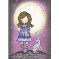 Bothy Threads kit de point de croix compté "Twilight", XG47, 22x30,5cm, DIY