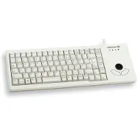 Cherry G84-5400LUMDE- XS Trackball Keyboard - gris clair