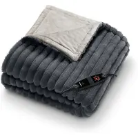 Beurer Couverture chauffante HD 82 Stockholm Gris anthracite