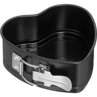 Kaiser Moule à mini-coeurs, Moule à gâteau, Noir