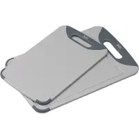 Silit 2142304555 set de 2 planches à découper, gris